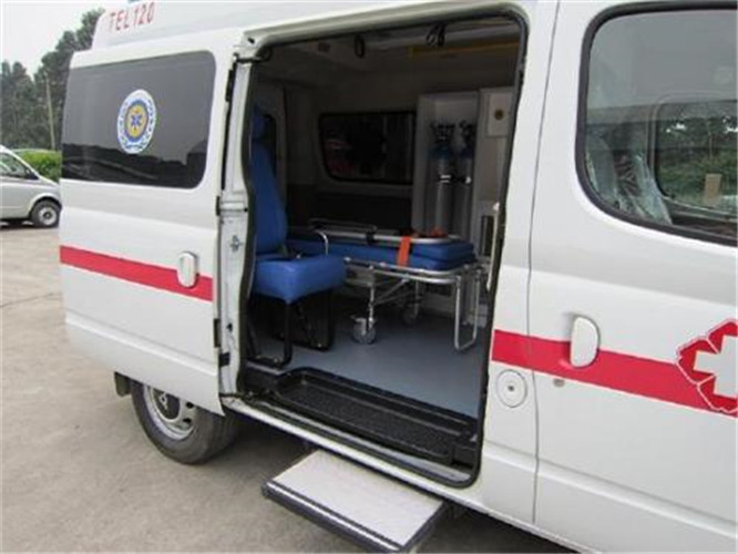 陇西救护车出租服务案例7