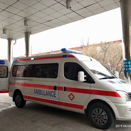 陇西救护车出租服务案例2